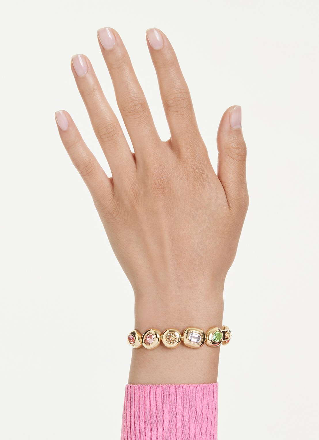 Swarovski Gema bangle M - detail 2 goud