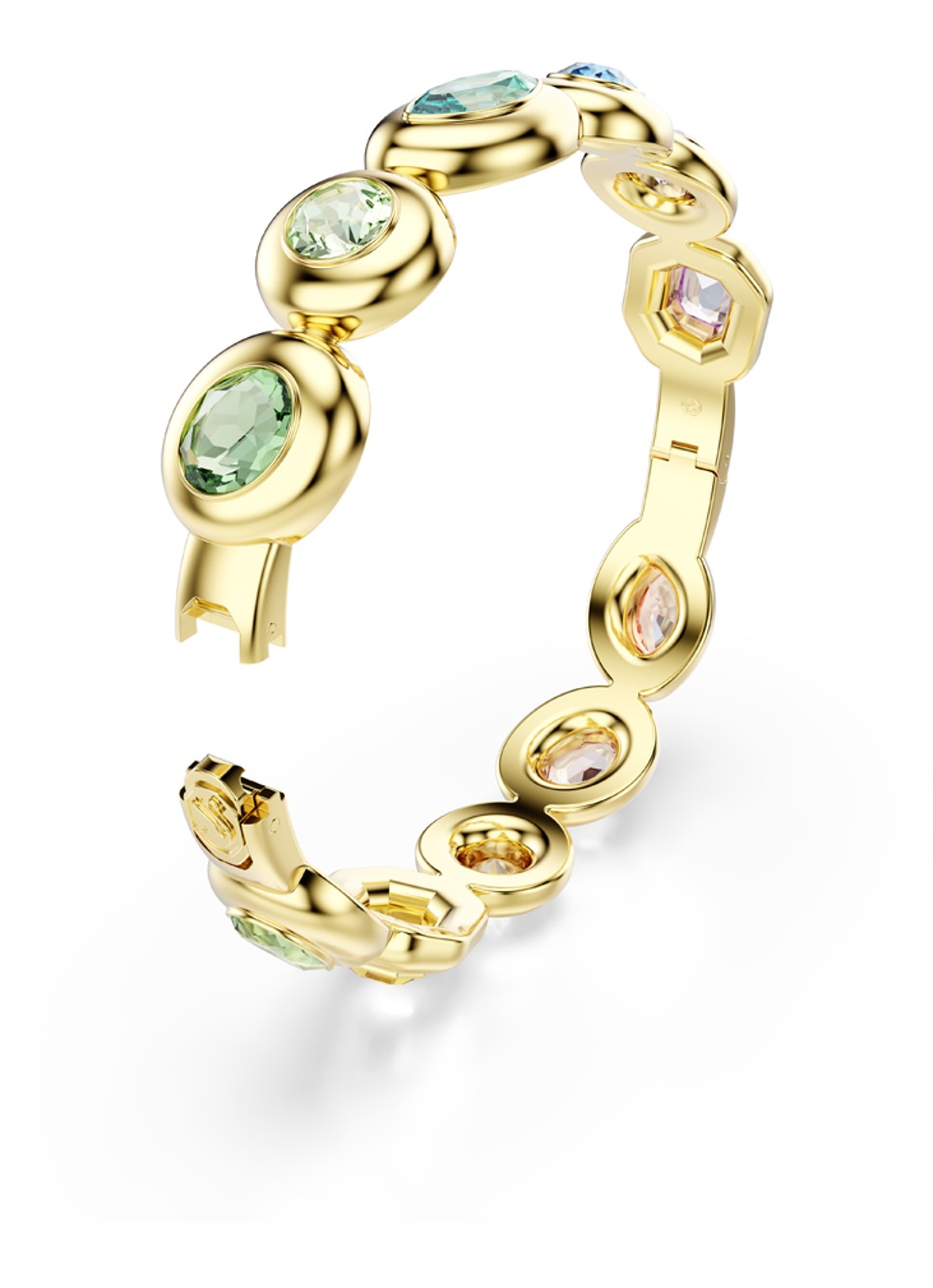 Swarovski Gema bangle verguld L  - detail 2 goud