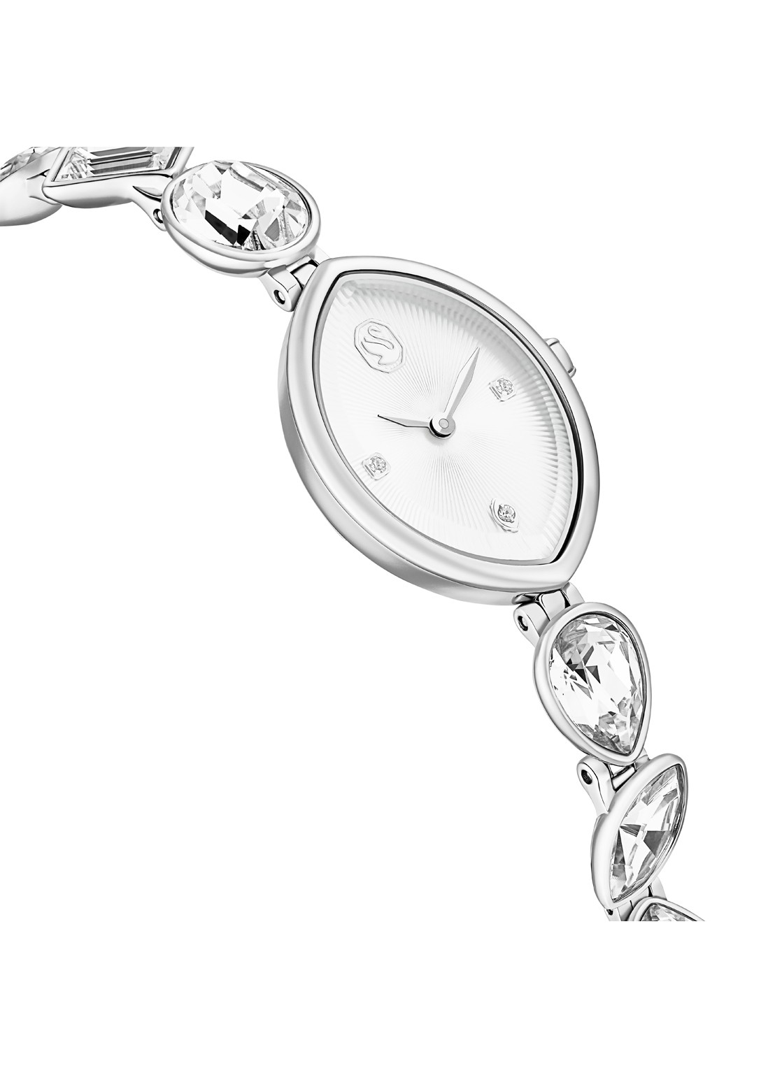 Swarovski Gema horloge 5737955 - detail 6 zilver