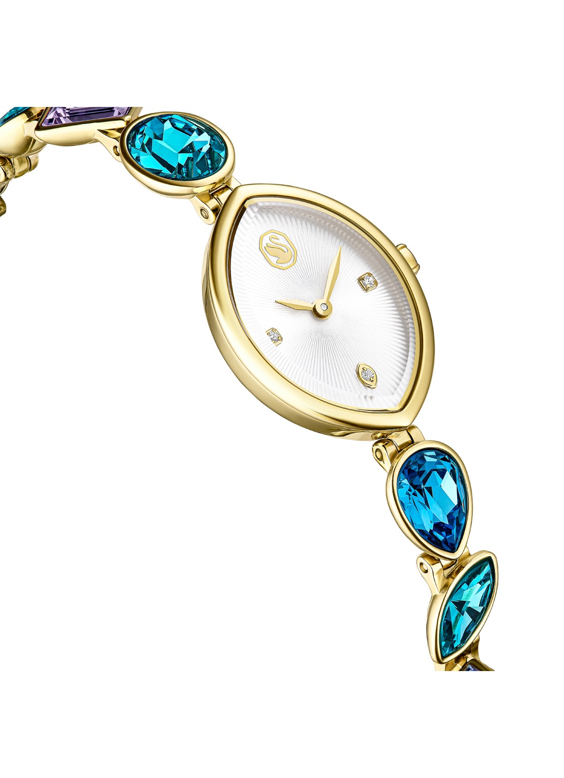 Swarovski Gema horloge 5749569 - detail 5 goud