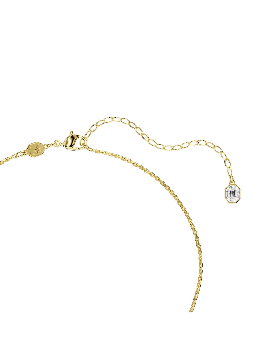 Swarovski Gema ketting verguld - detail 4 goud