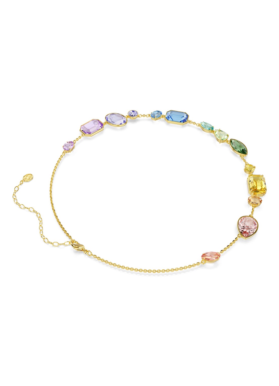 Swarovski Gema ketting verguld  - detail 5 goud