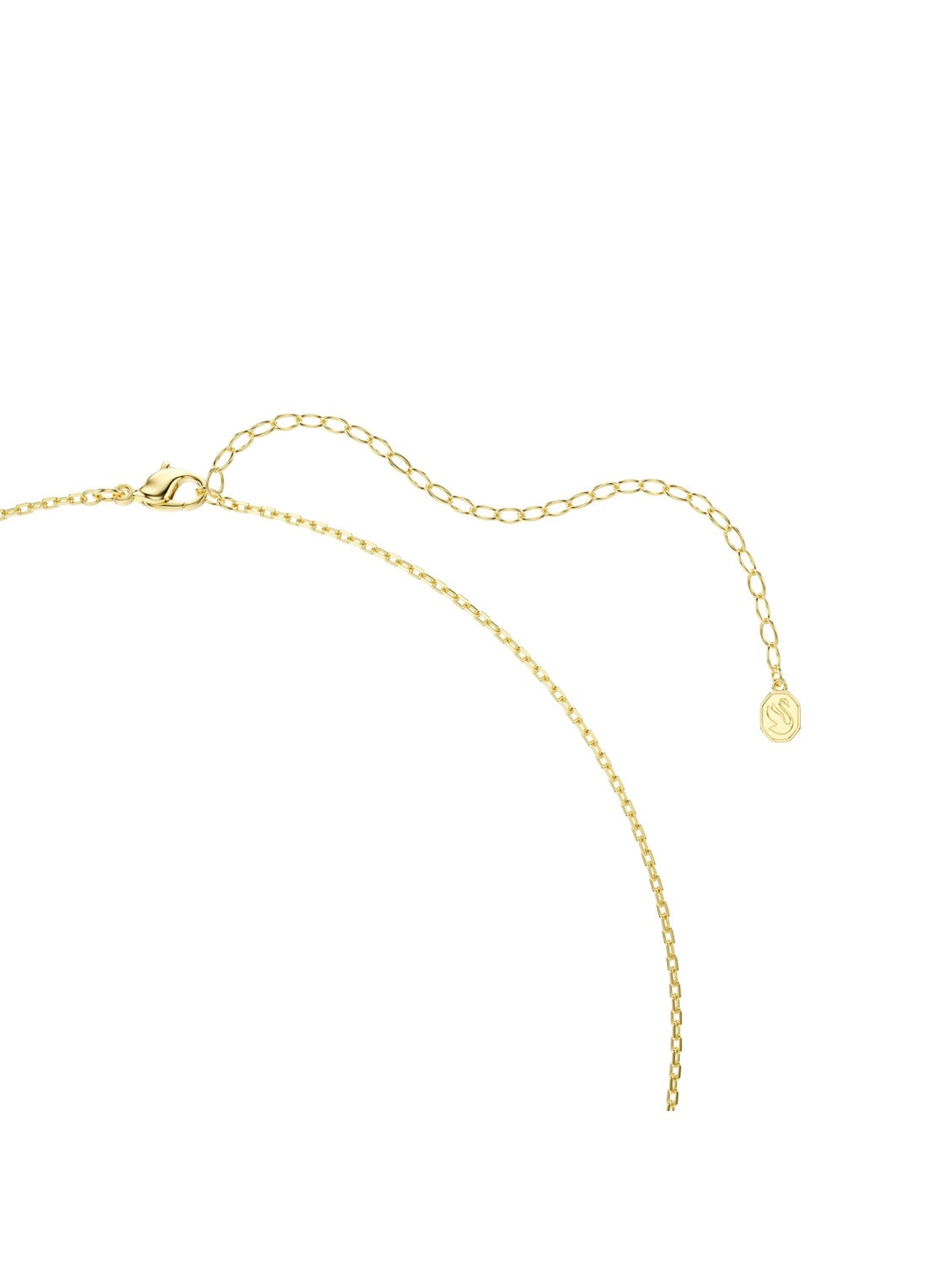 Swarovski Gema ketting verguld - detail 3 goud