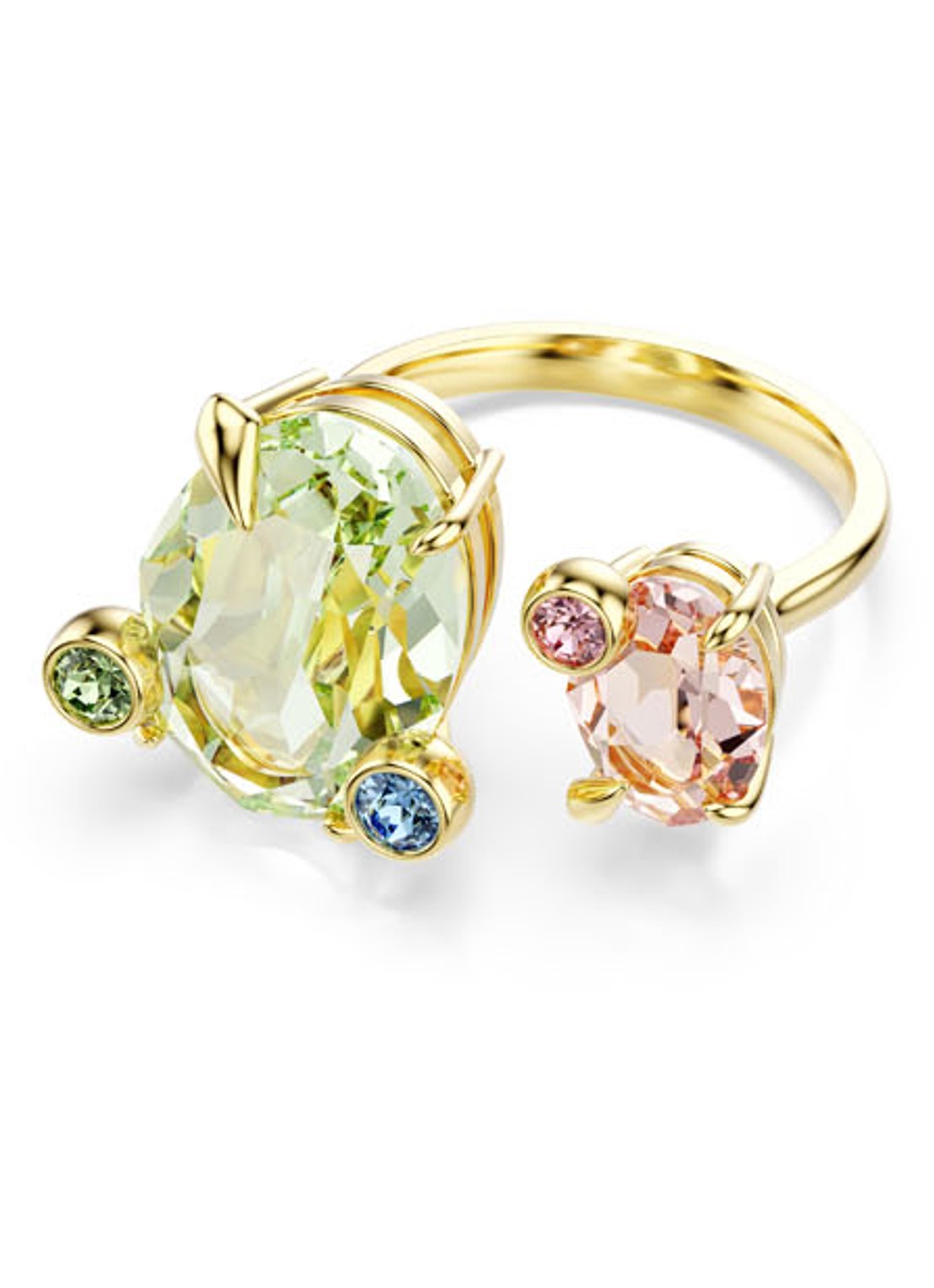Swarovski Gema ring set van 3 60  - detail 6 goud