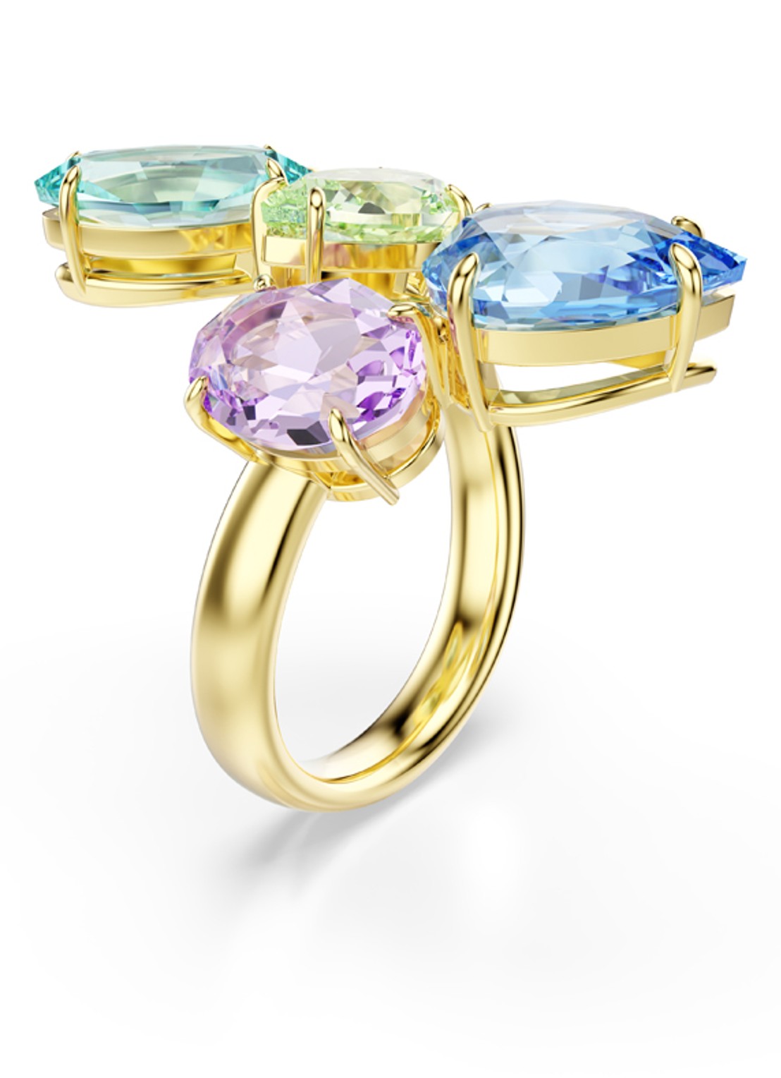 Swarovski Gema ring verguld 55 - detail 2 goud