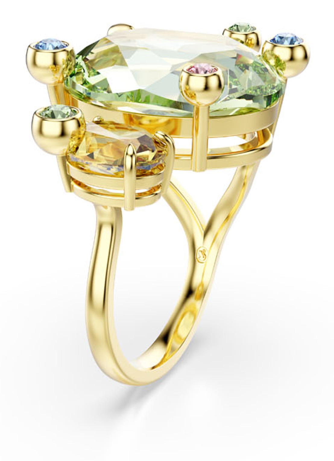 Swarovski Gema ring verguld 60 - detail 2 goud