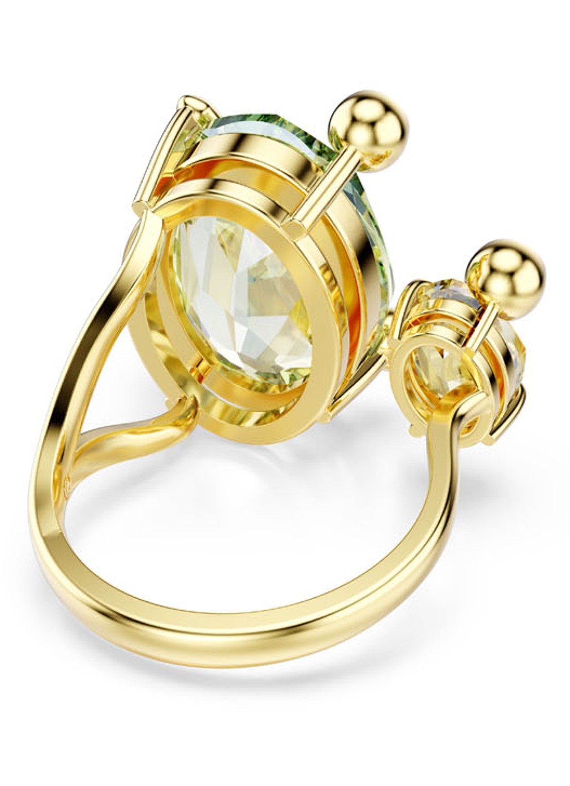 Swarovski Gema ring verguld 60 - detail 4 goud