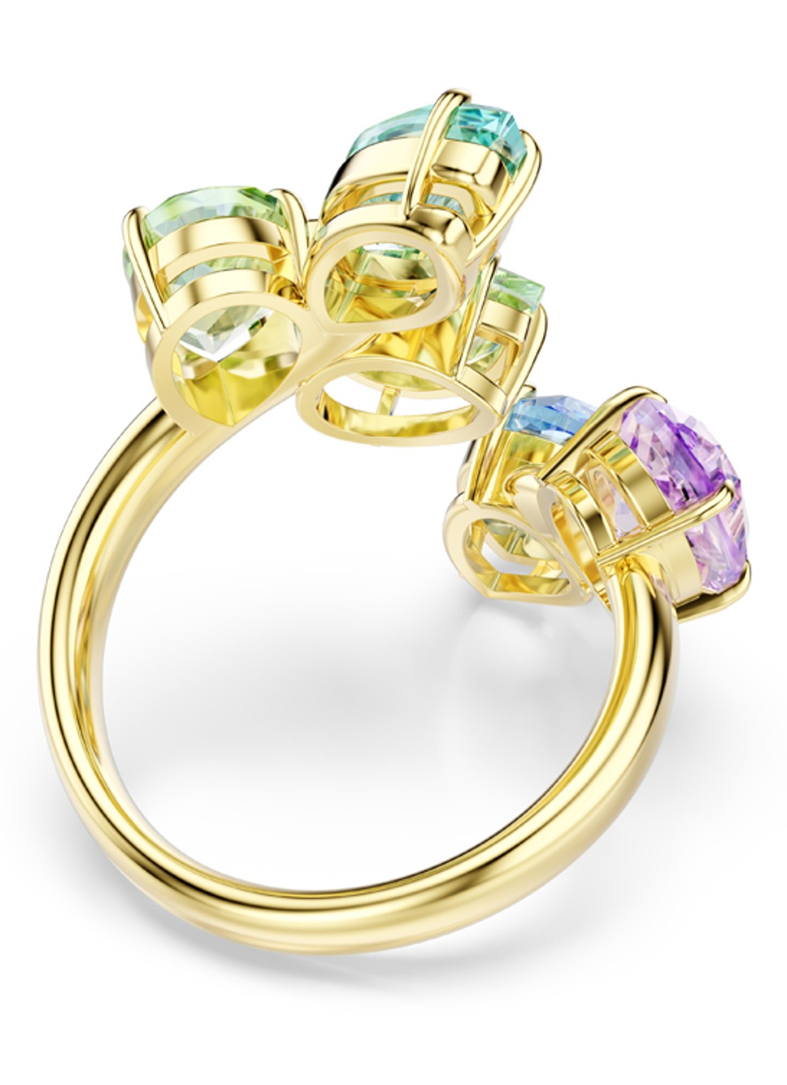 Swarovski Gema ring verguld 60 - detail 3 goud