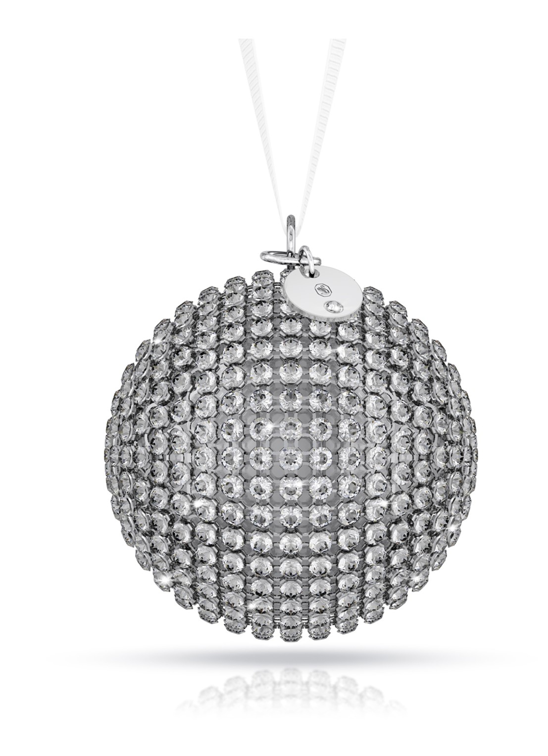 Swarovski H. magic classics ornament  - voorkant zilver
