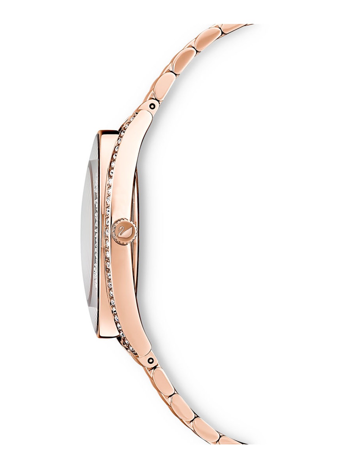 Swarovski Horloge met kristal 5519459 - detail 4 roségoud