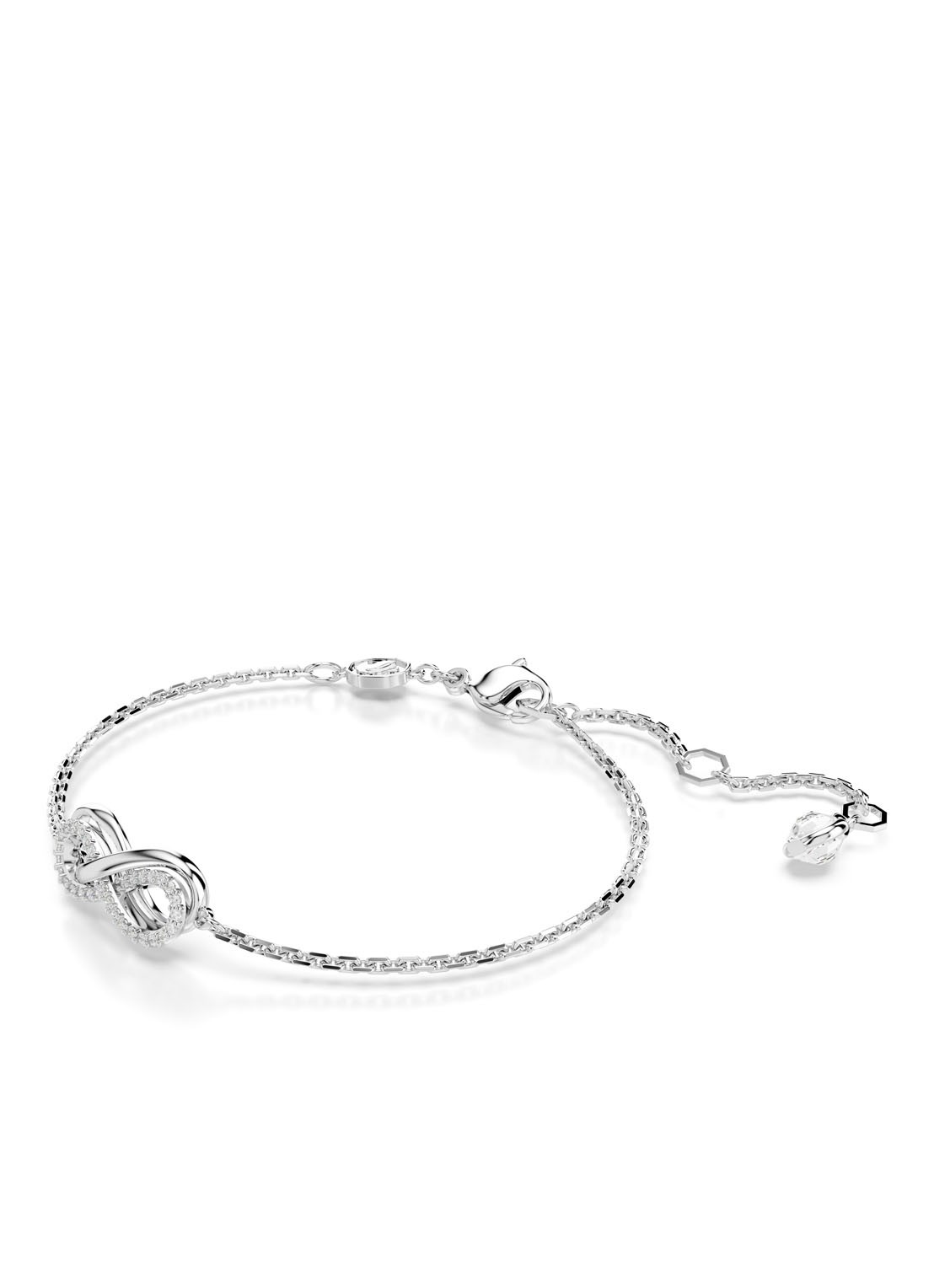 Swarovski Hyperbola armband met kristal M - detail 2 zilver