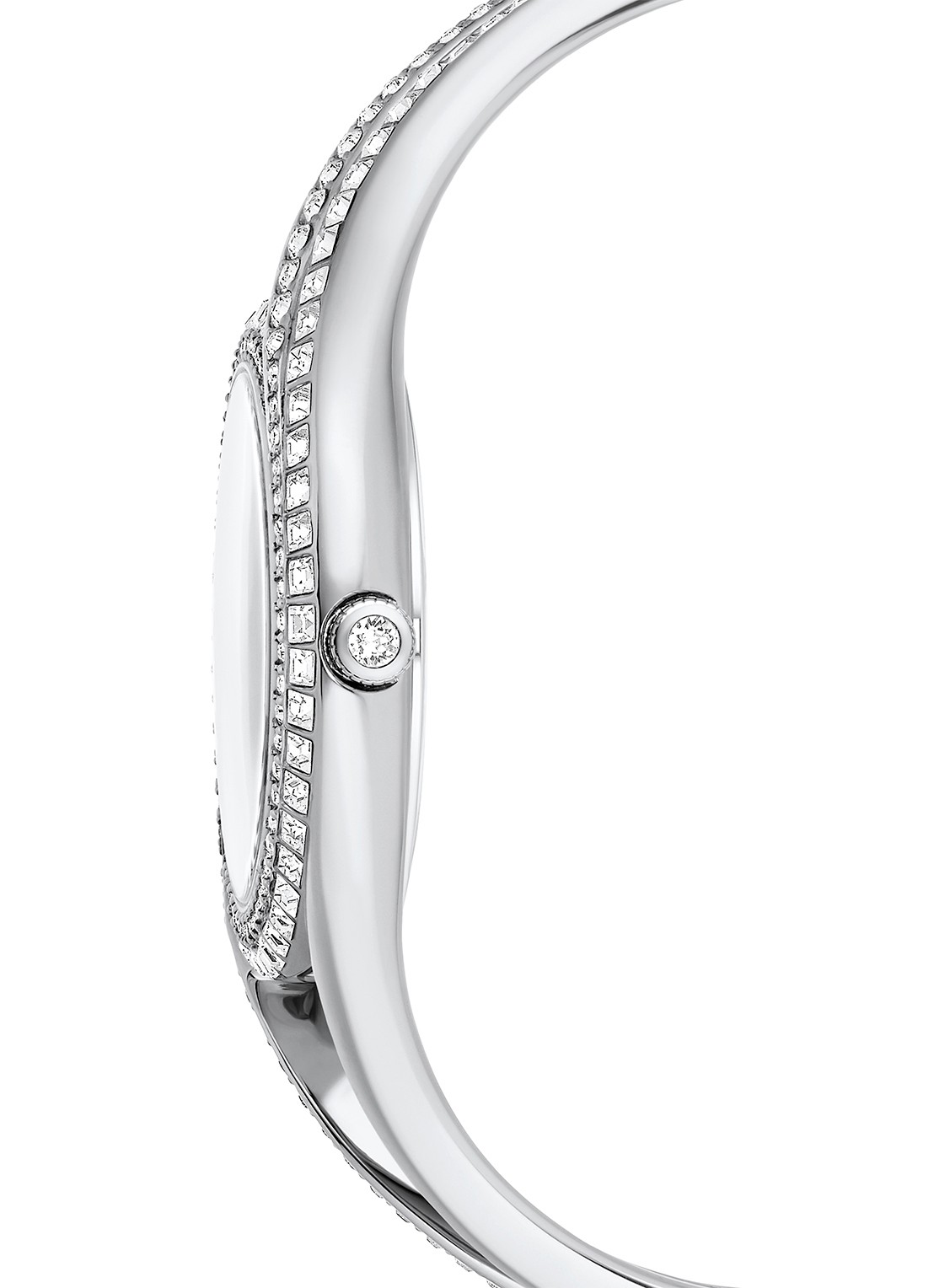 Swarovski Hyperbola bangle horloge 5689432 - detail 5 zilver