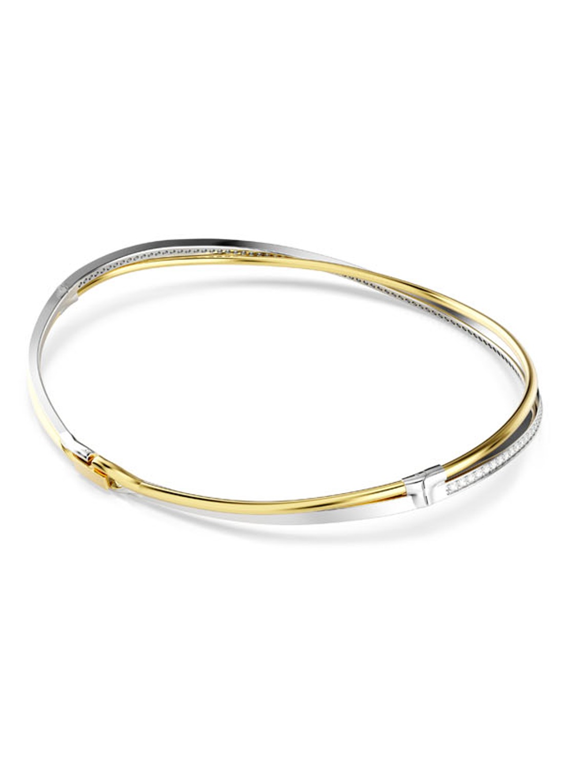 Swarovski Hyperbola choker M - detail 3 goud