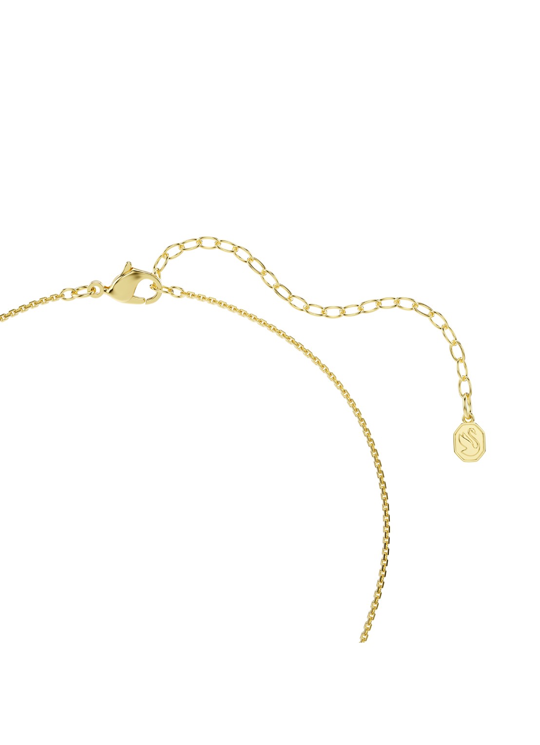 Swarovski Hyperbola ketting met kristal  - detail 4 goud