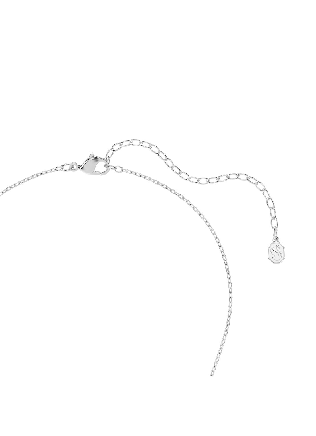 Swarovski Hyperbola PEND WHITE/RHS - detail 3 zilver