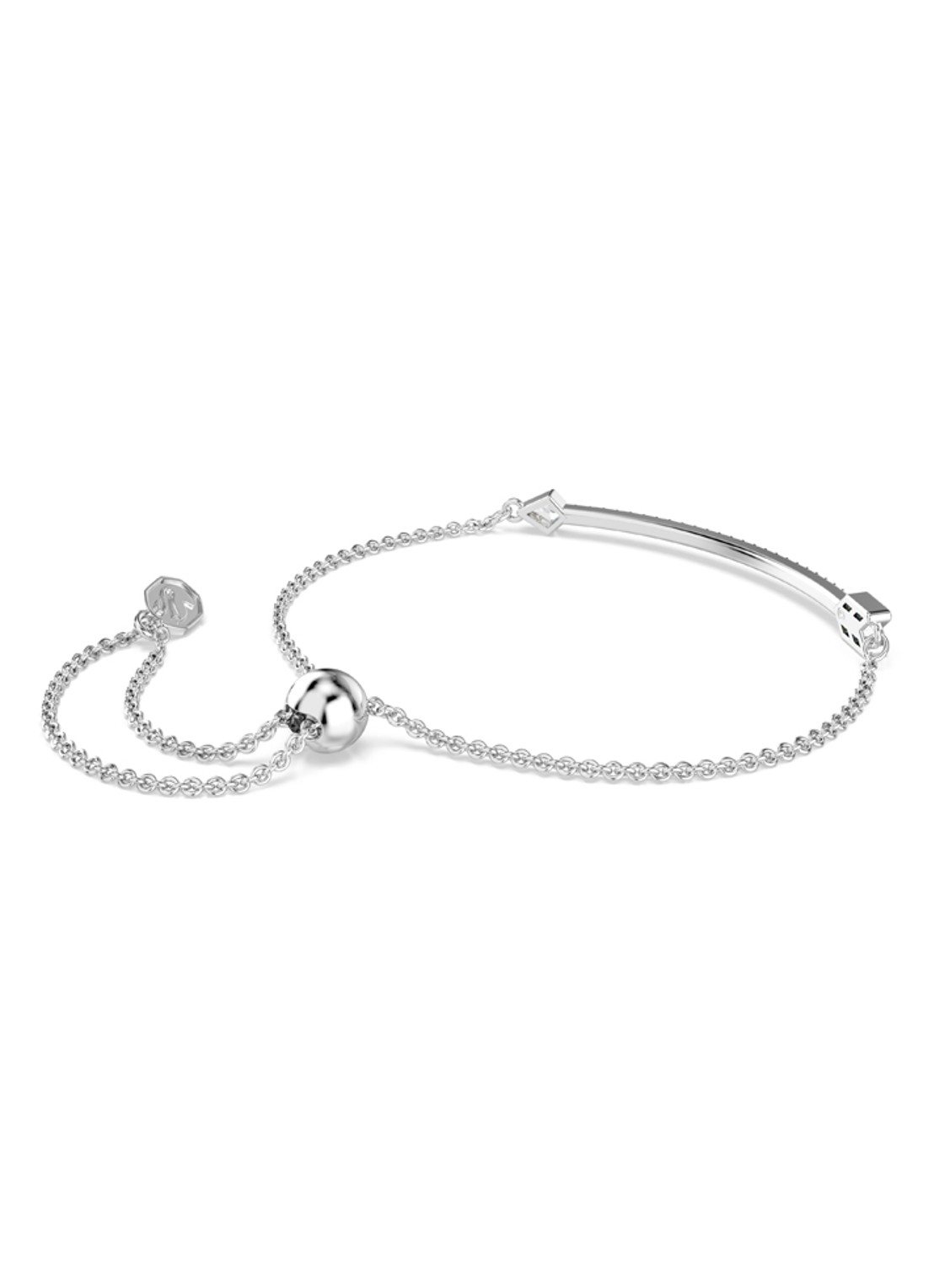 Swarovski Idyllia armband met kristal - detail 4 zilver