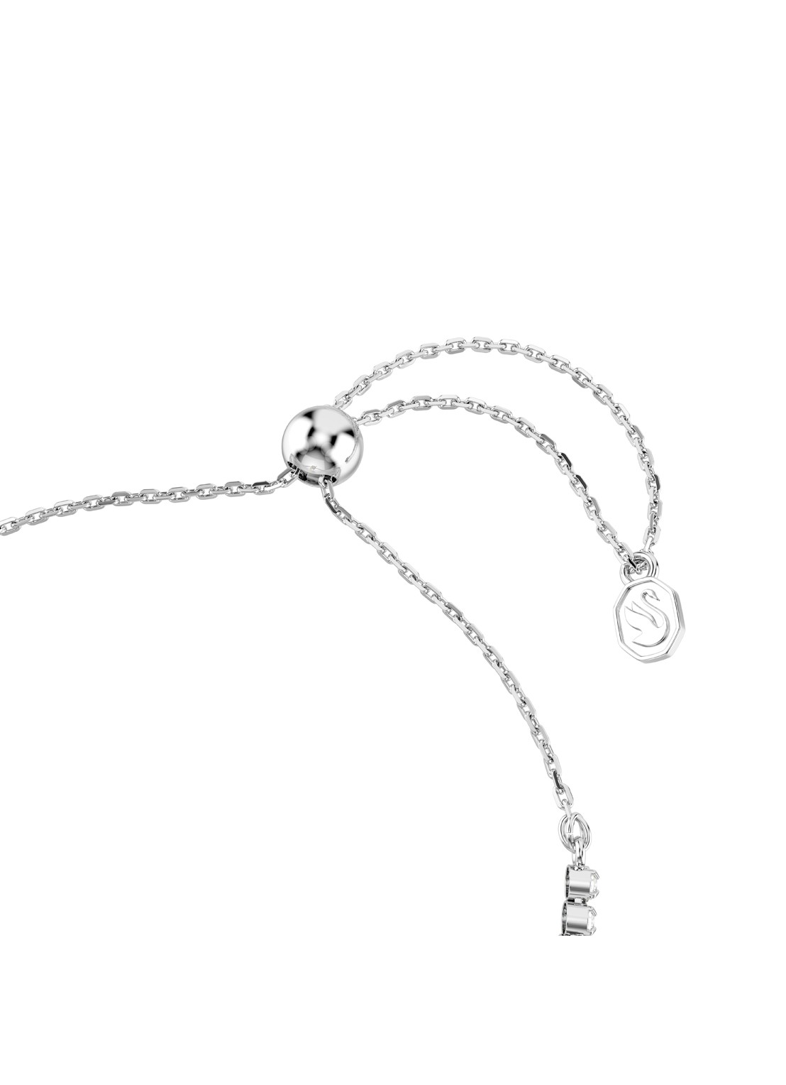 Swarovski Idyllia armband met kristal - detail 2 zilver