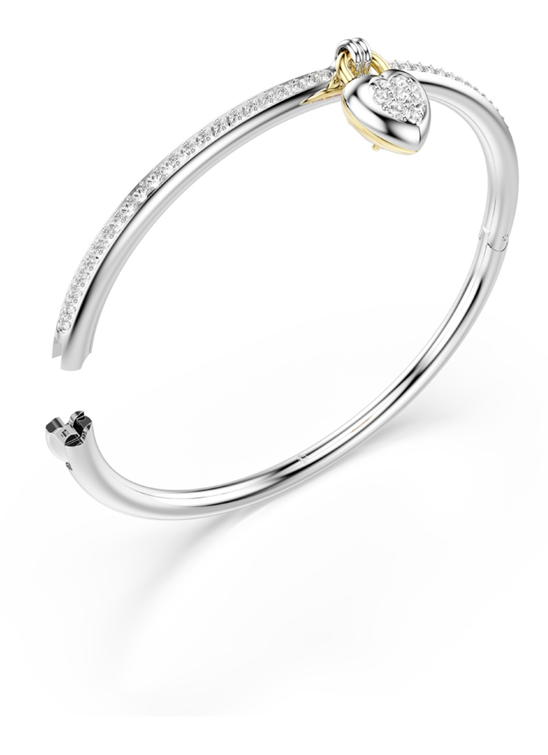 Swarovski Idyllia bangle L - detail 2 zilver