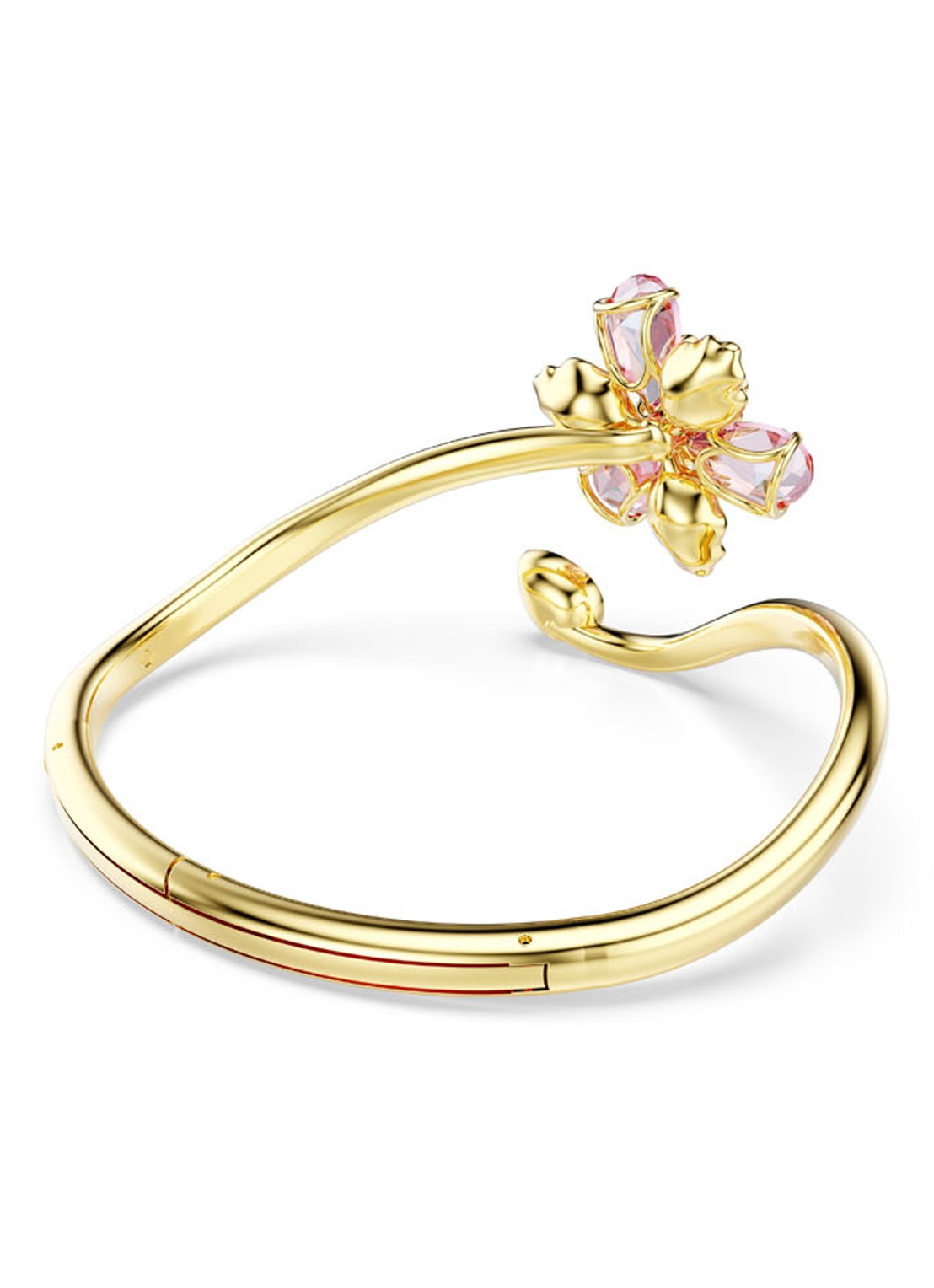 Swarovski Idyllia bangle verguld L  - detail 4 goud