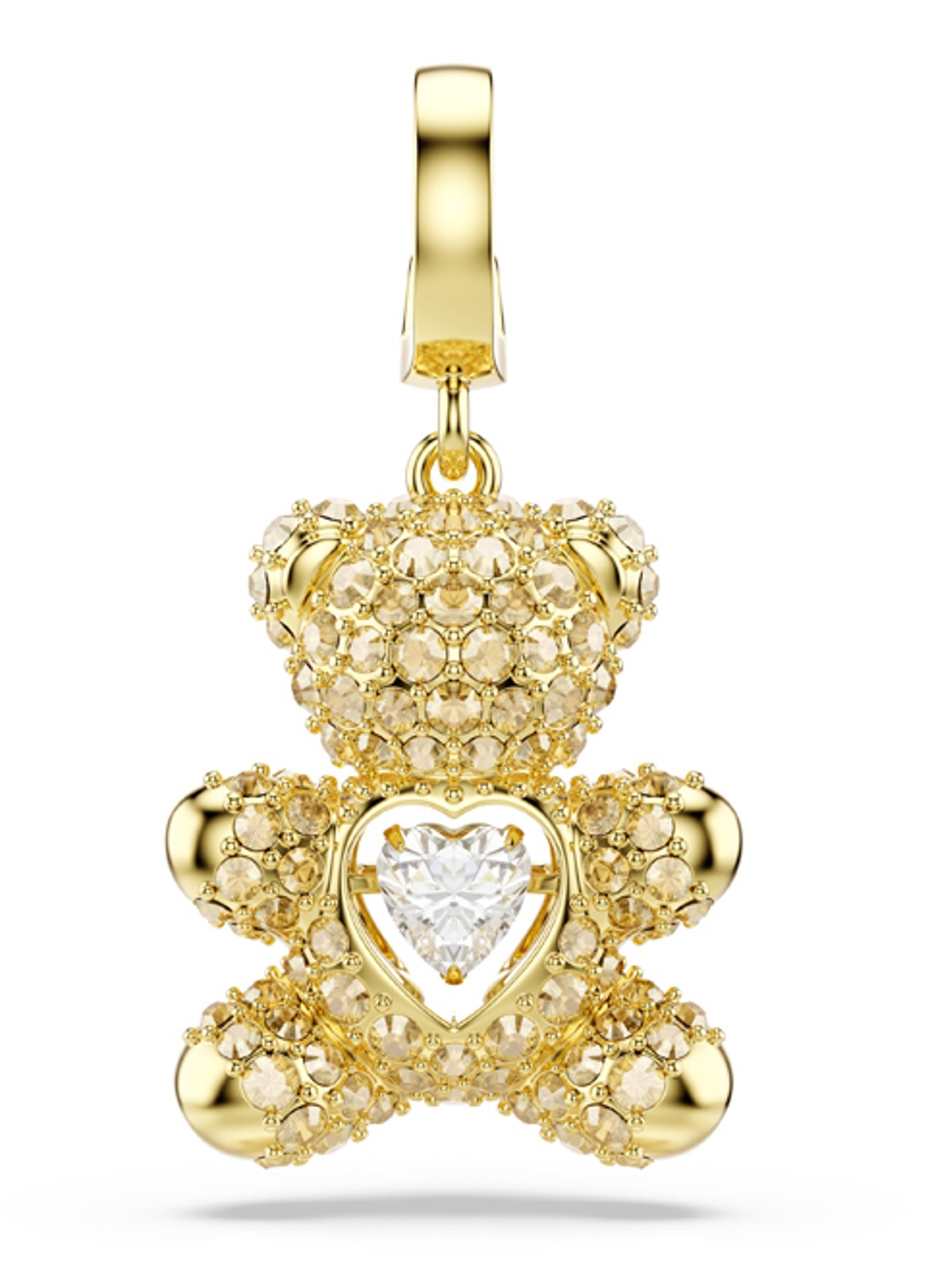 Swarovski Idyllia hanger verguld - voorkant 6 goud