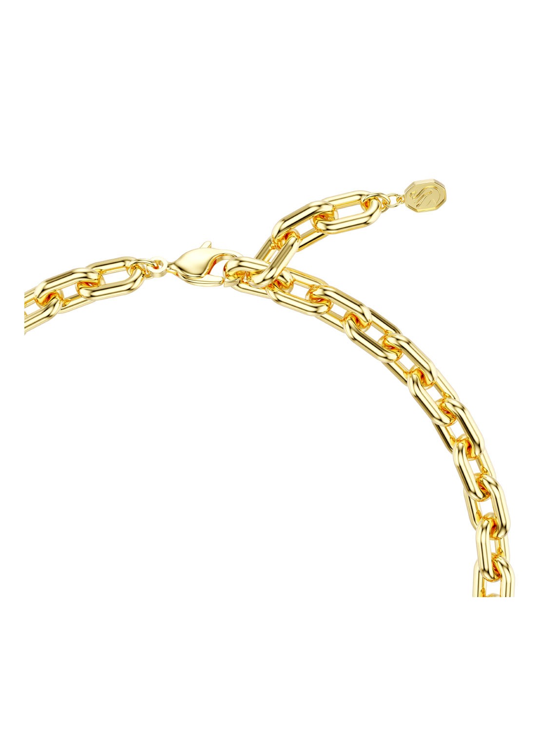 Swarovski Idyllia ketting met kristal  - detail 3 goud