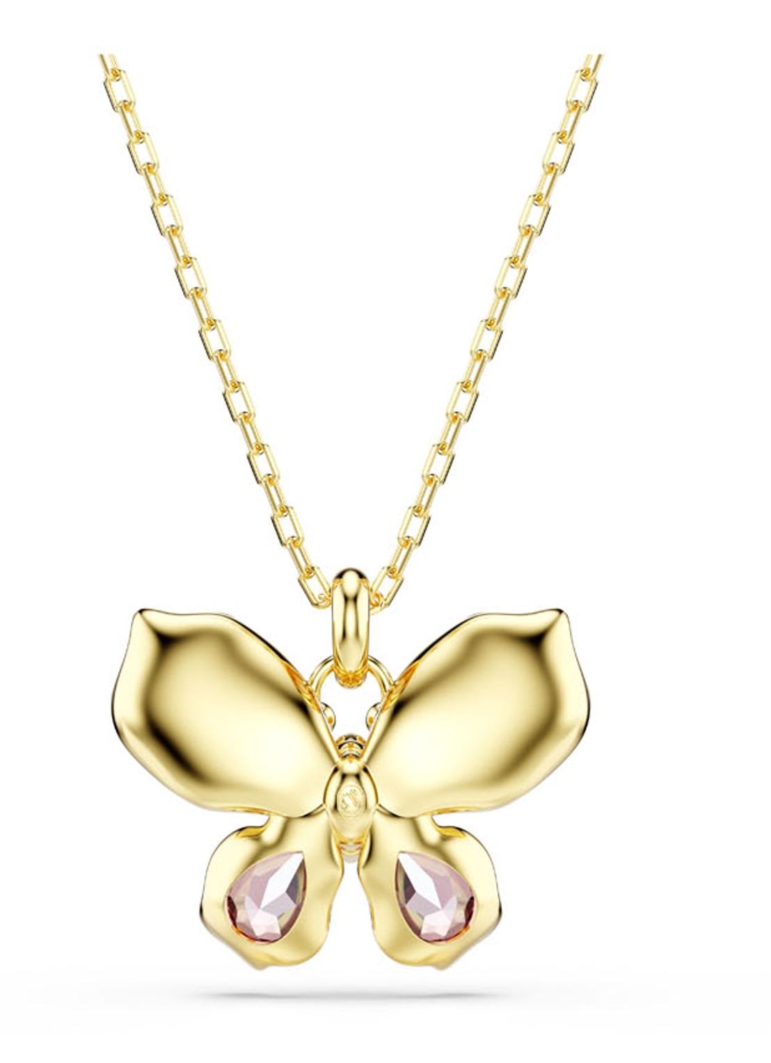 Swarovski Idyllia ketting verguld  - detail 3 goud