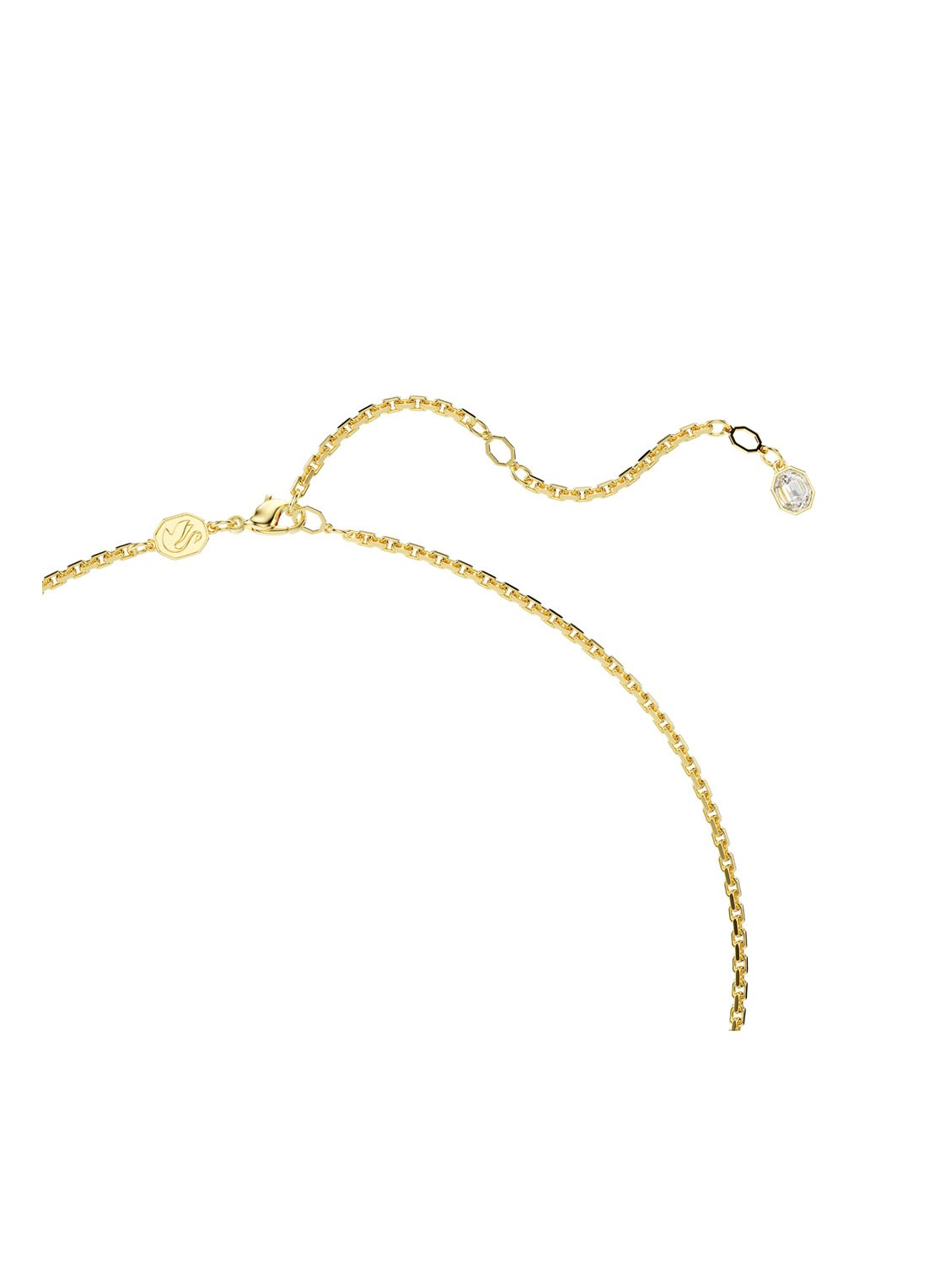 Swarovski Idyllia ketting verguld - detail 2 goud