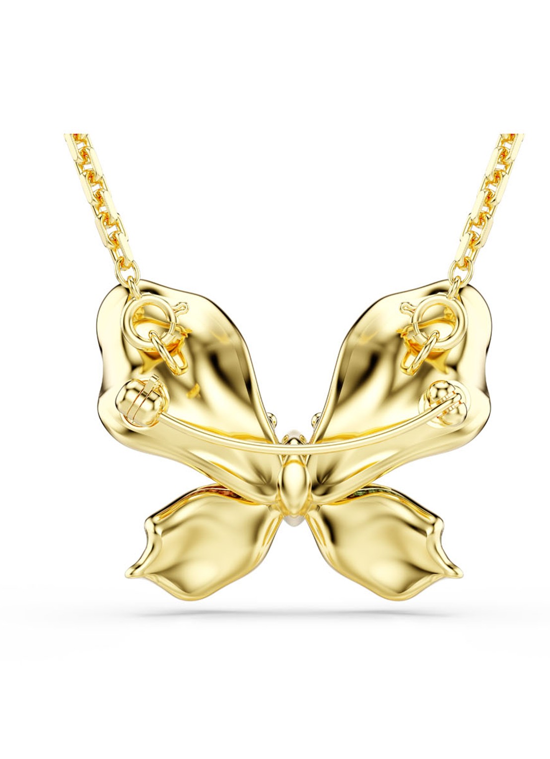 Swarovski Idyllia ketting verguld - detail 3 goud
