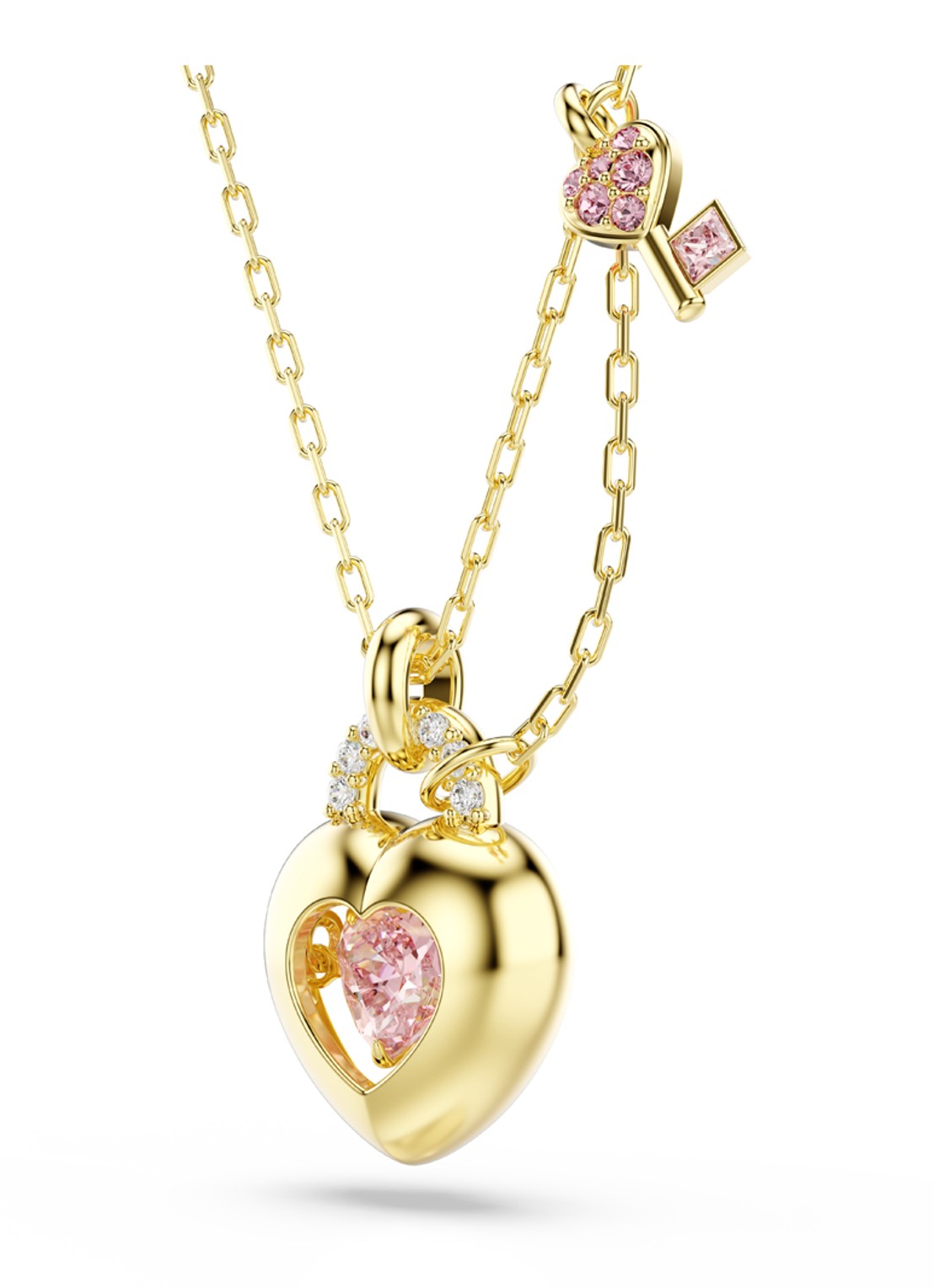 Swarovski Idyllia ketting verguld - detail 2 goud