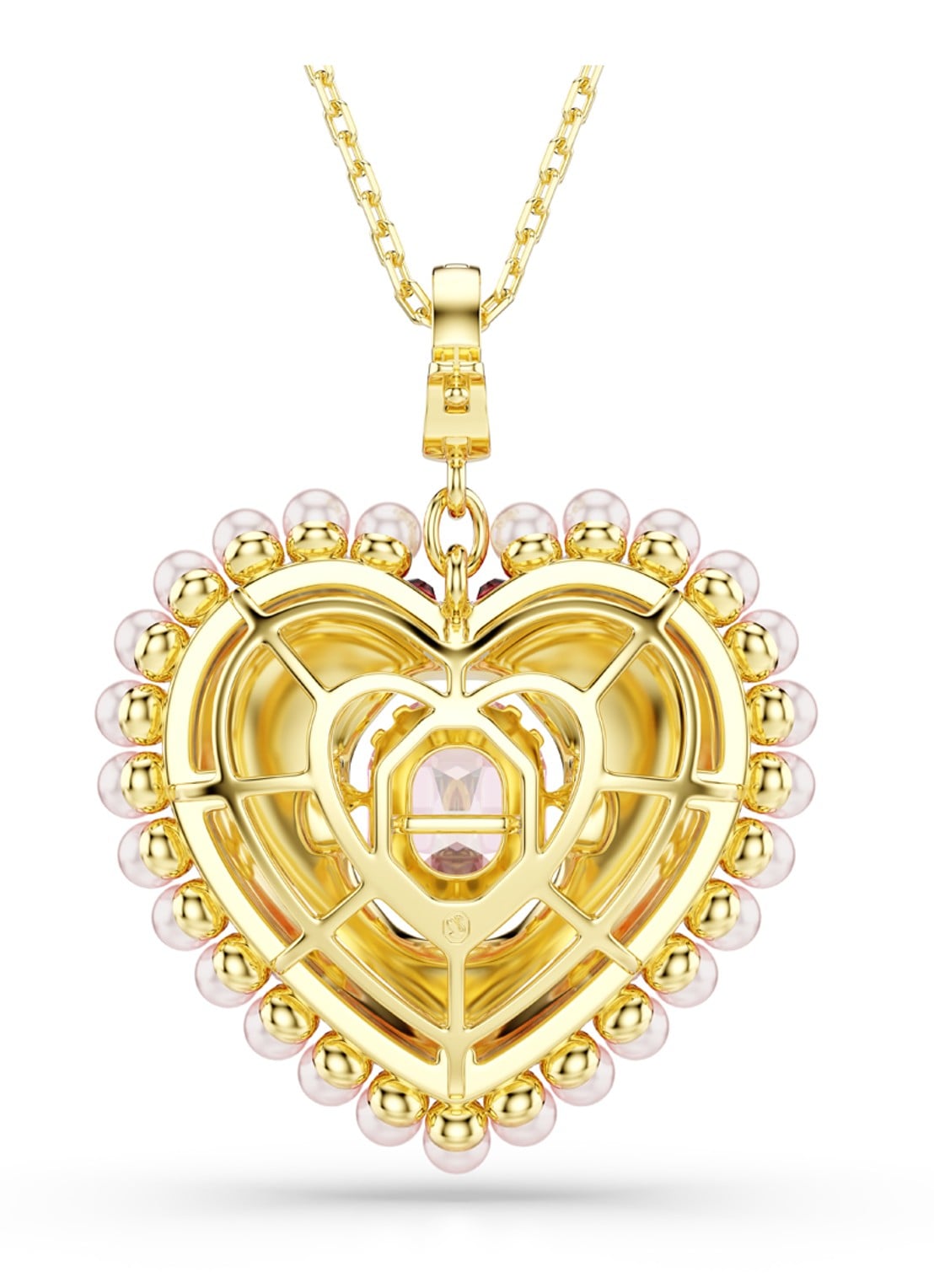 Swarovski Idyllia ketting verguld - detail 6 goud
