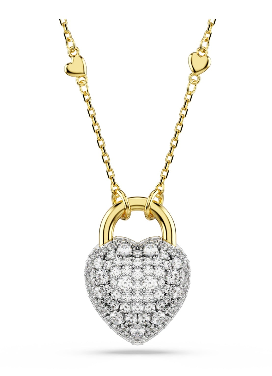 Swarovski Idyllia ketting verguld  - detail 4 goud