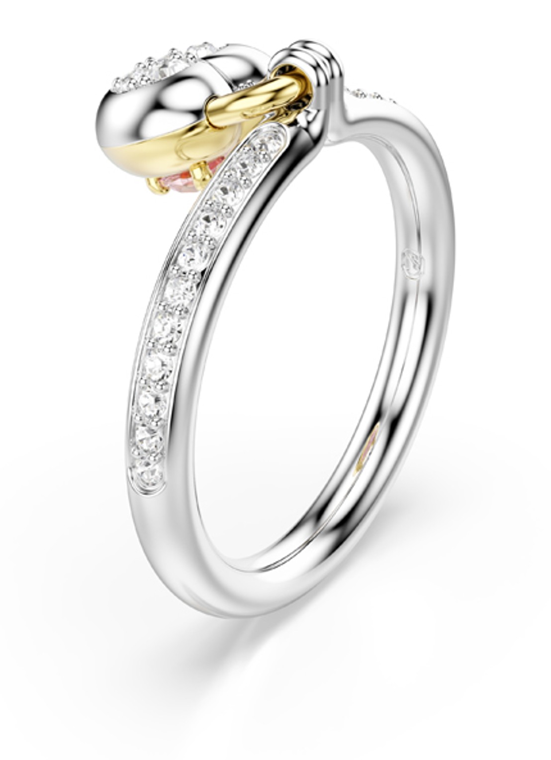 Swarovski Idyllia ring met kristal 55 - detail 3 zilver