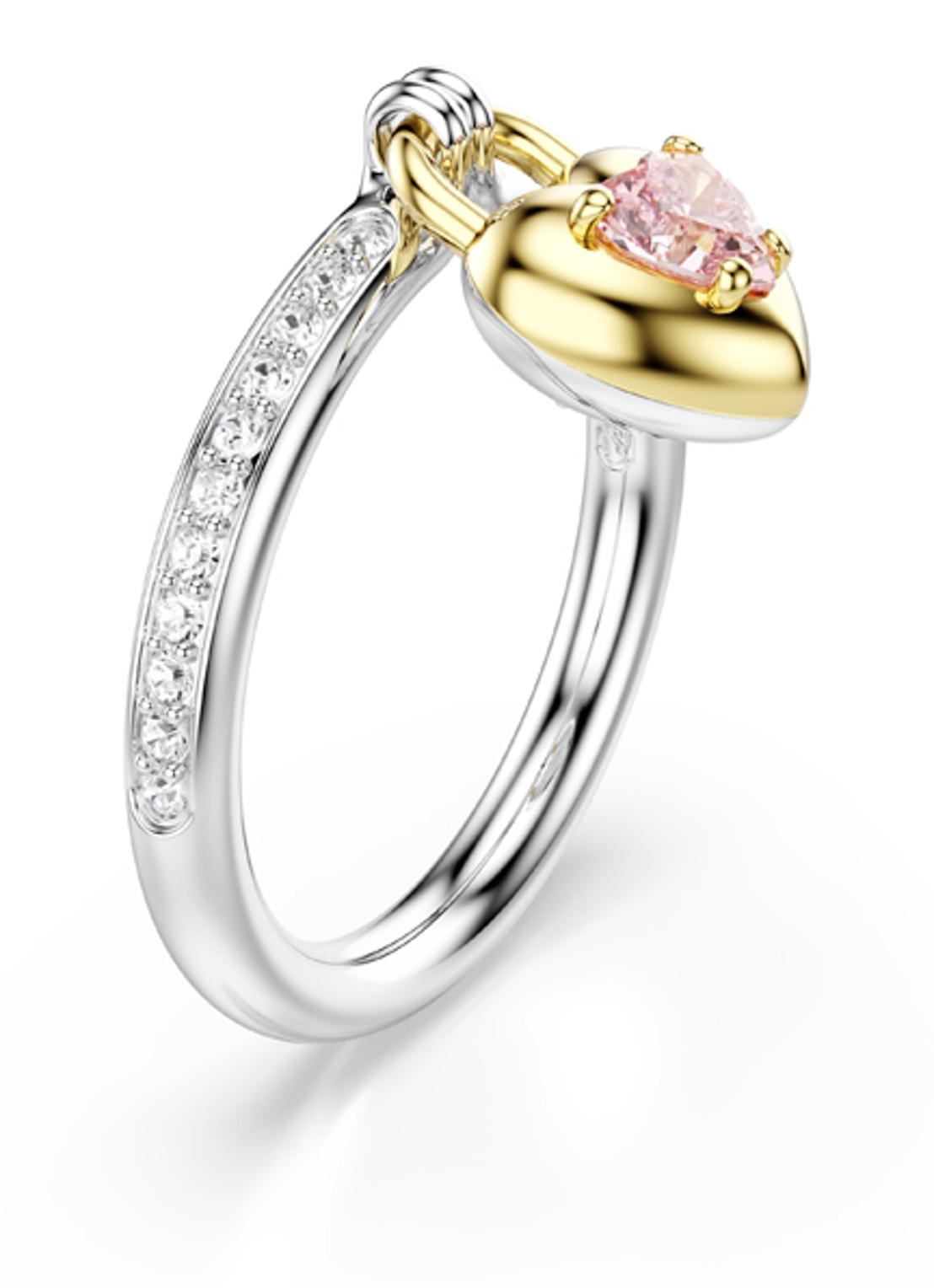 Swarovski Idyllia ring met kristal 58 - detail 2 zilver