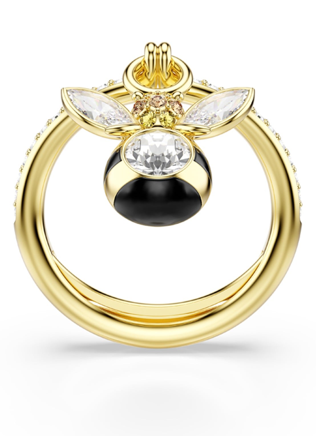 Swarovski Idyllia ring verguld 50-55 - detail 4 goud