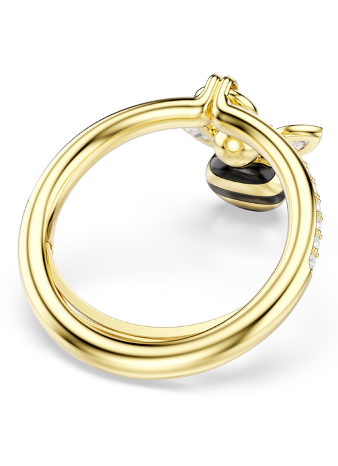 Swarovski Idyllia ring verguld 50-55 - detail 5 goud