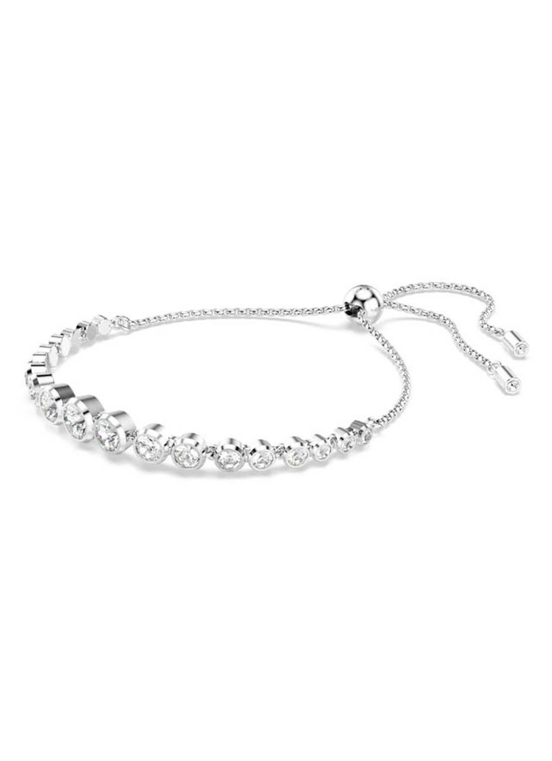 Swarovski Imber armband met kristal M  - detail 2 zilver