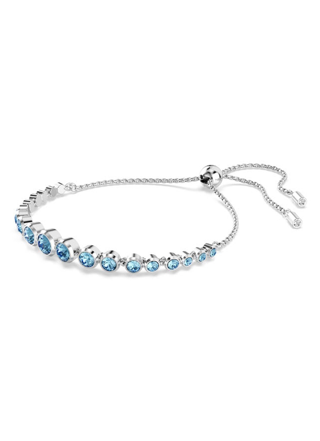 Swarovski Imber armband met kristal M  - detail 2 zilver