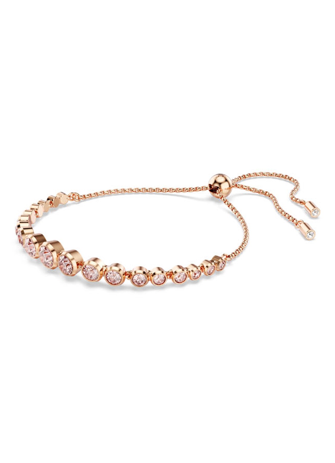 Swarovski Imber armband verguld M - detail roségoud