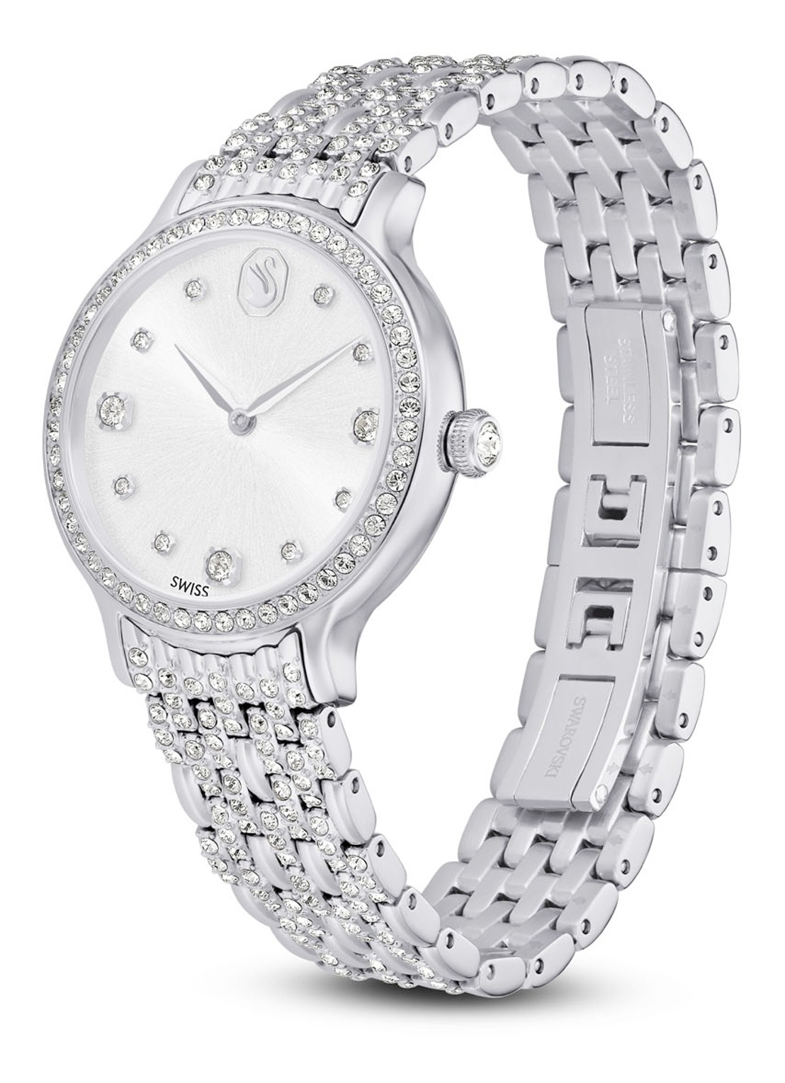 Swarovski Imber horloge 5693634  - detail 2 zilver