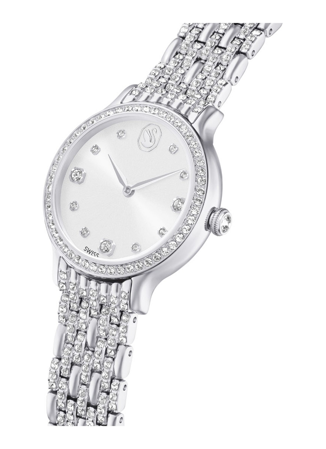 Swarovski Imber horloge 5693634  - detail 4 zilver