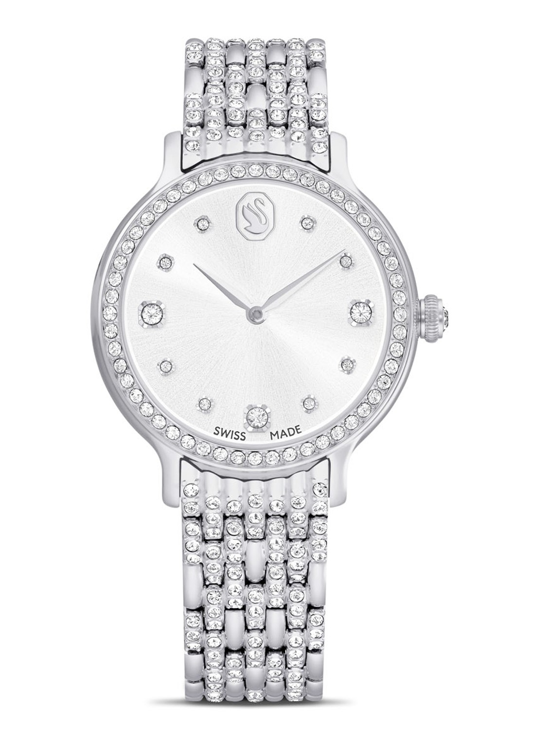 Swarovski Imber horloge 5693634  - voorkant zilver