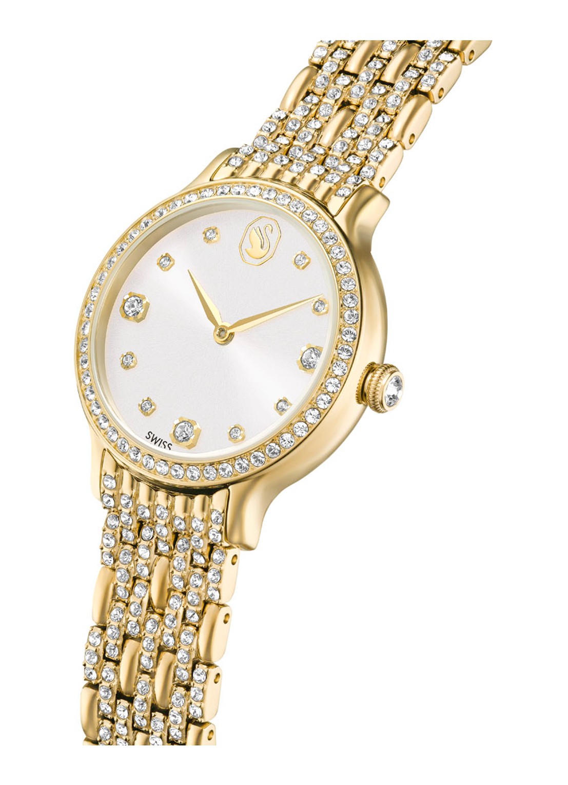 Swarovski Imber horloge 5718169  - detail 3 goud