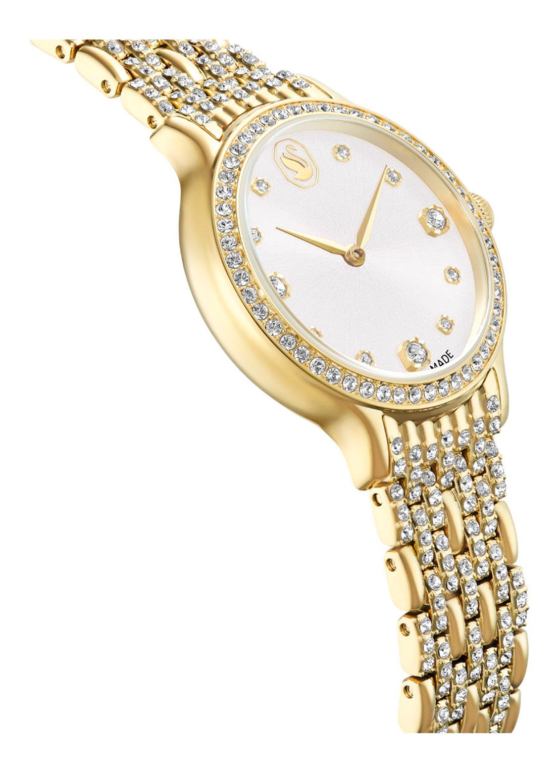 Swarovski Imber horloge 5718169  - detail 4 goud
