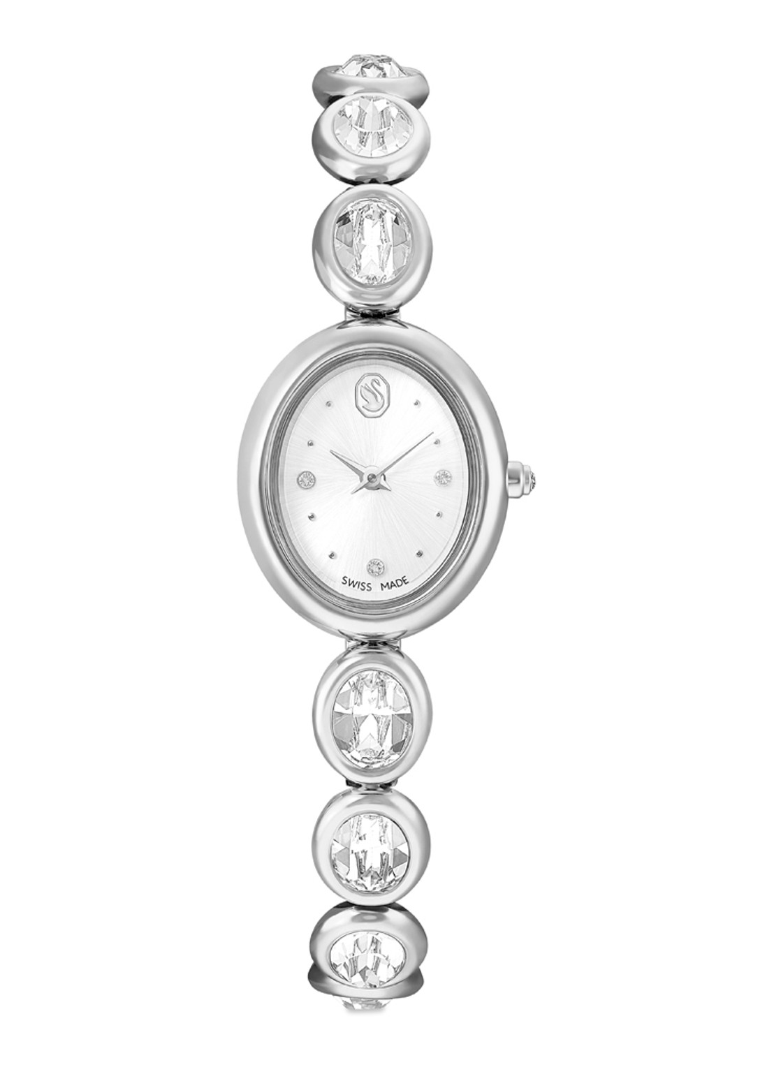 Swarovski Imber horloge 5740826 - voorkant zilver