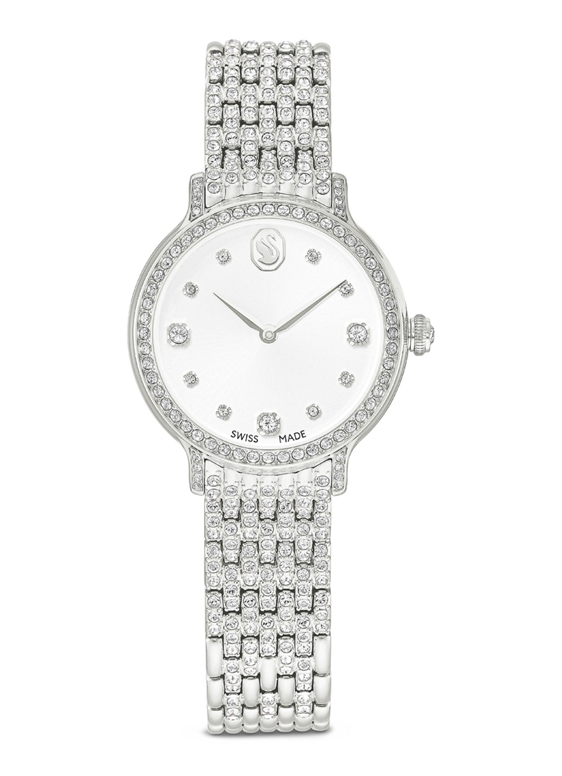 Swarovski Imber horloge 5741229 - voorkant 6 zilver