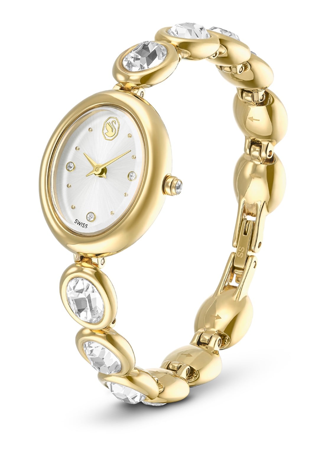 Swarovski Imber horloge 5754812 - detail goud