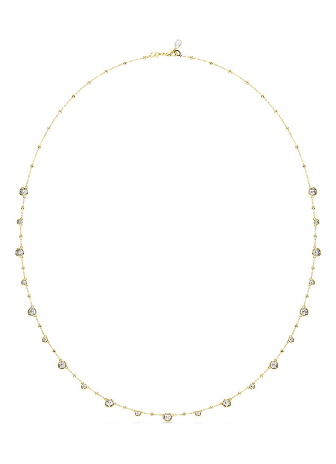 Swarovski Imber ketting verguld  - detail 2 goud