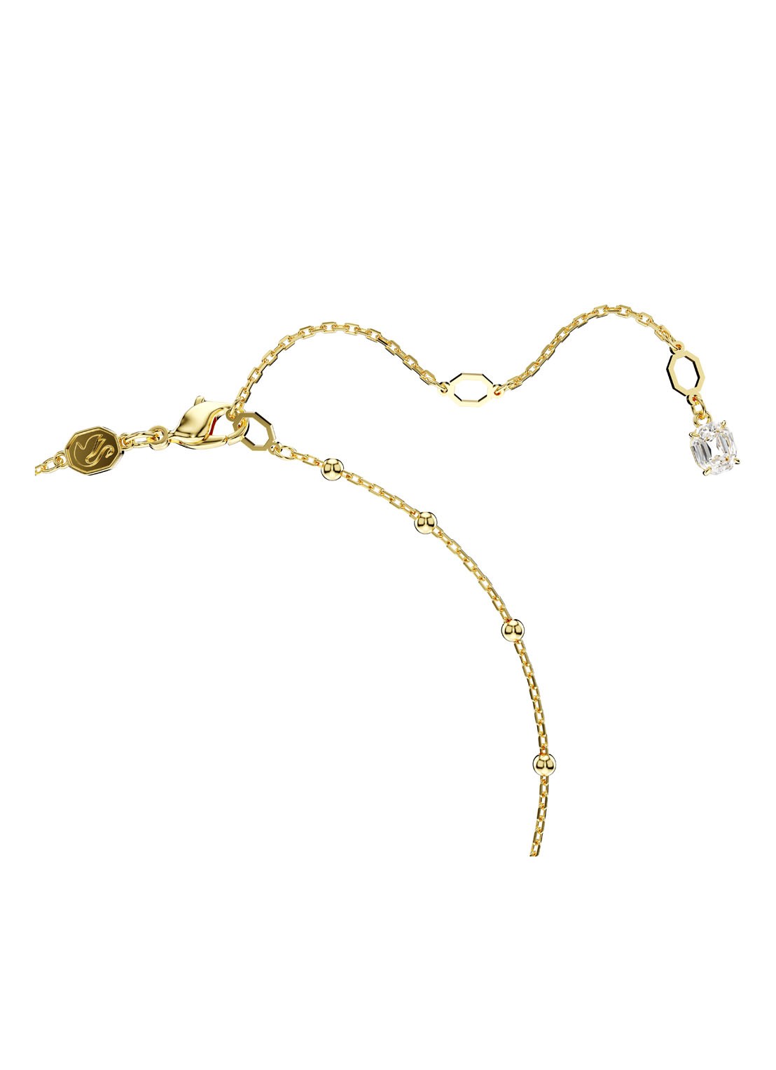Swarovski Imber ketting verguld  - detail 3 goud