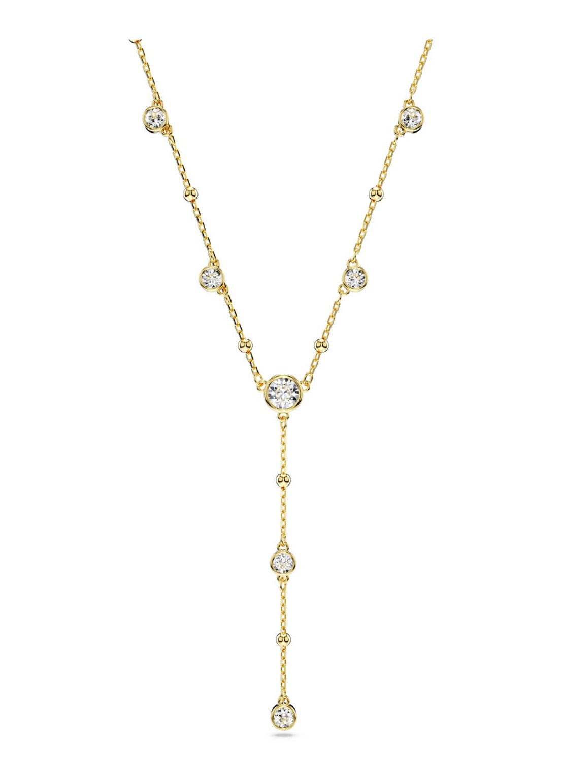 Swarovski Imber ketting verguld  - detail 4 goud
