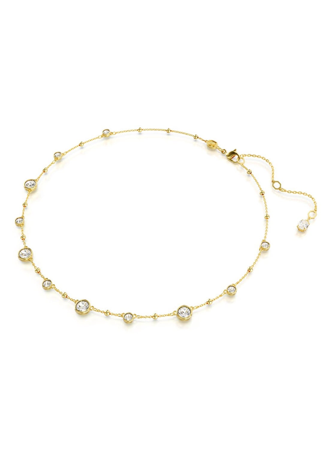 Swarovski Imber ketting verguld  - detail goud